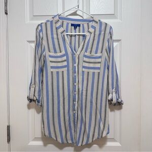 APT 9 linen blend shirt